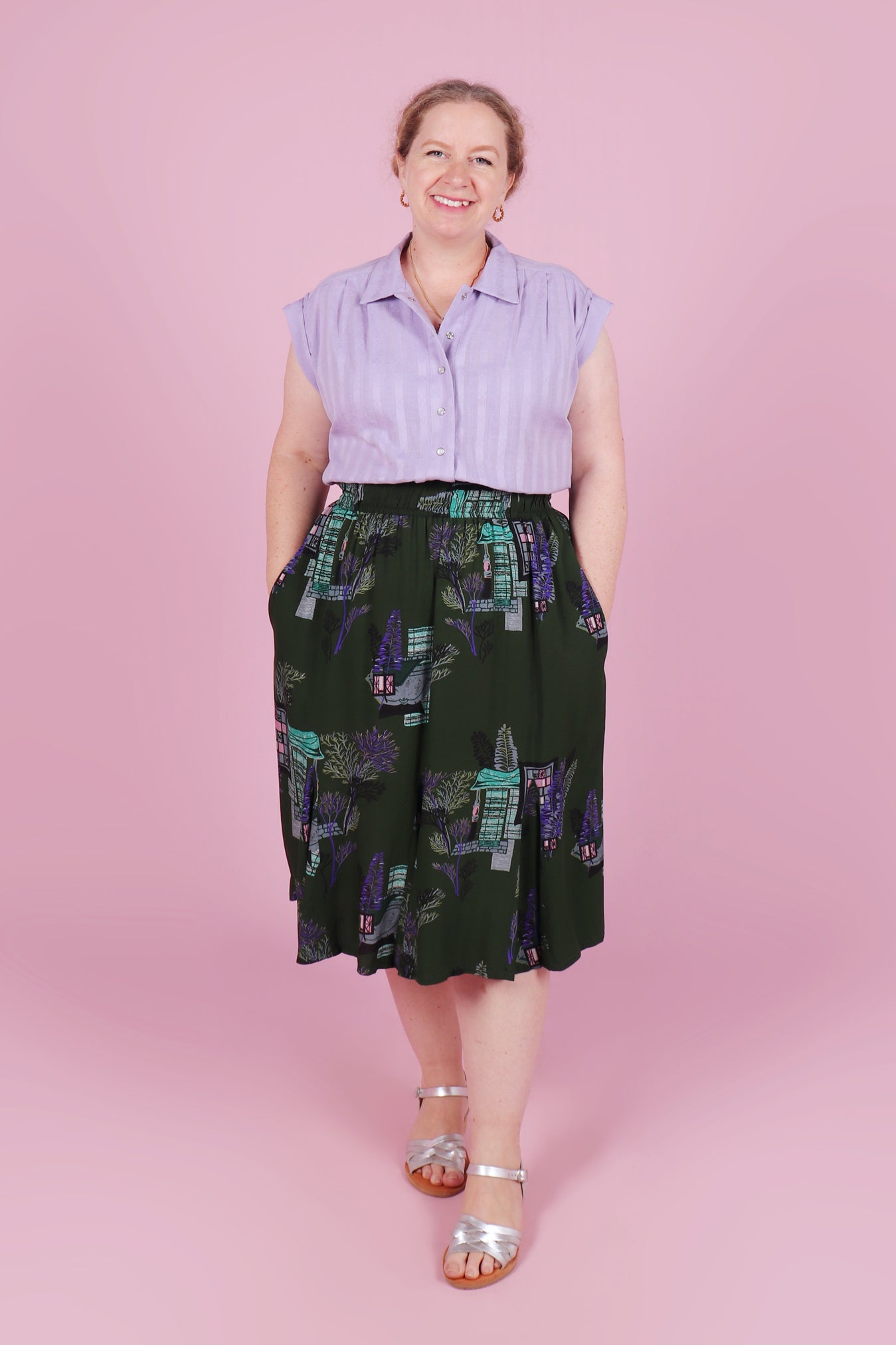 Trixie Shirt Jacaranda