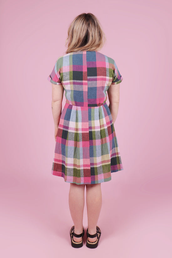 Patty Dress Ray Eames Plaid