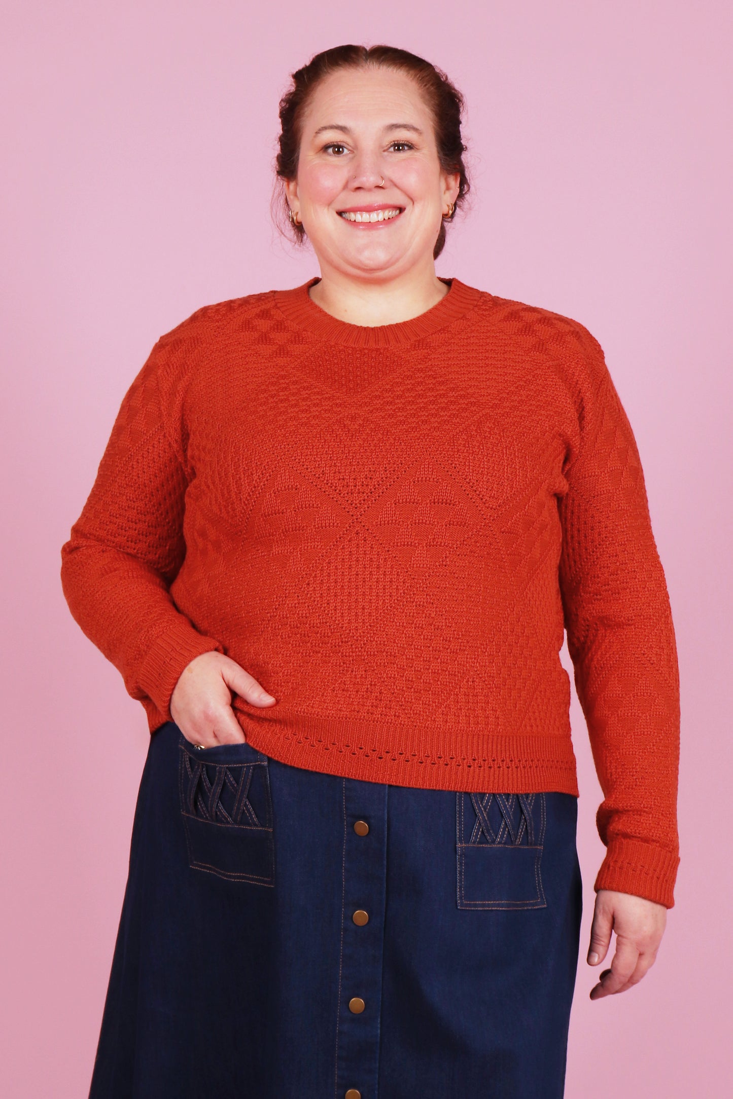 June Jumper Munchkin Orange