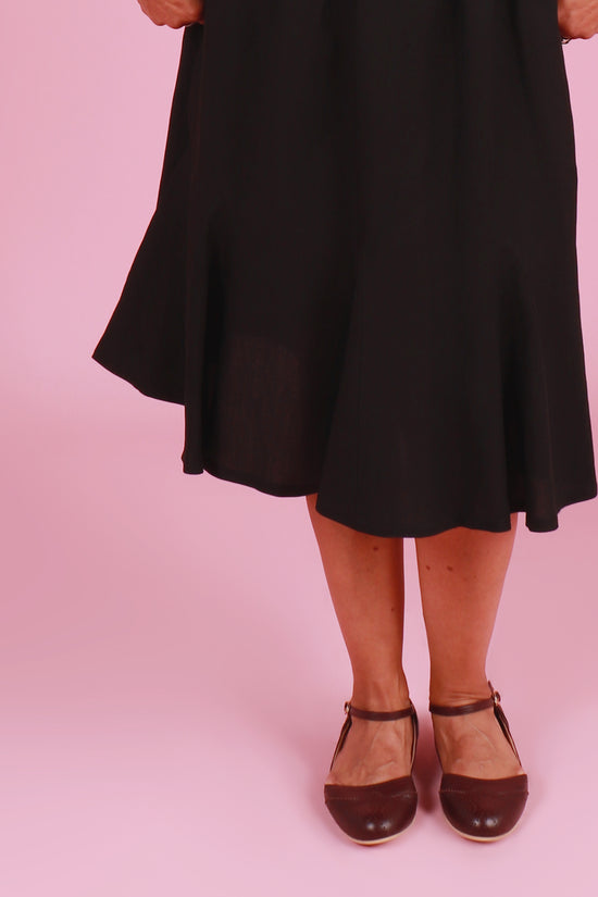 Gillian Skirt Black Sapphire