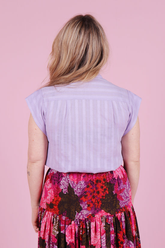 Trixie Shirt Jacaranda