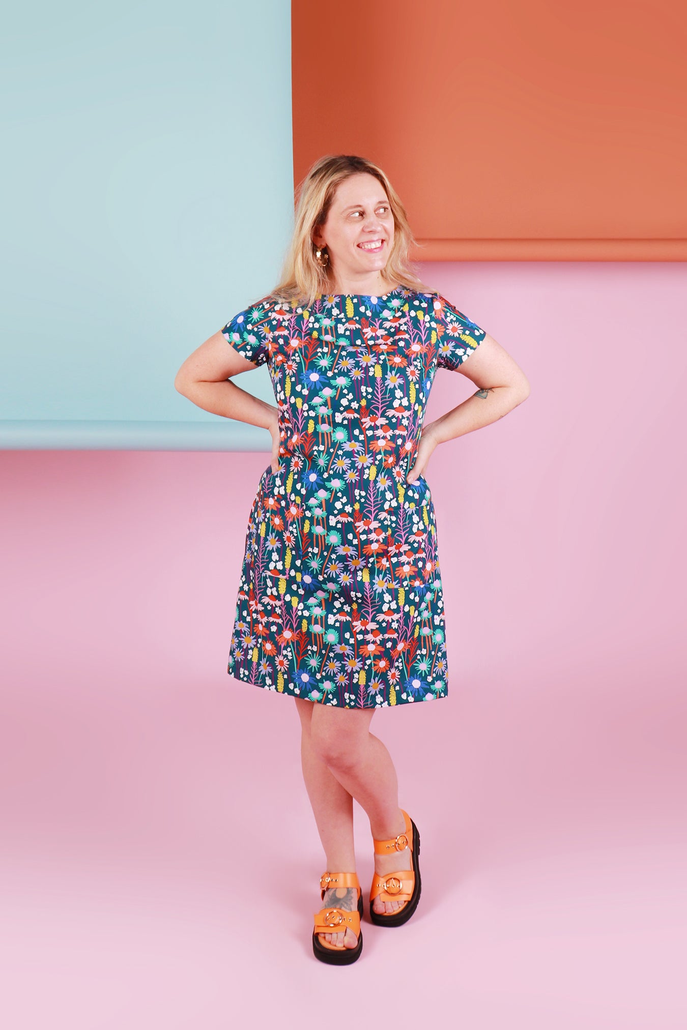 Penelope Dress Top of Alm Field