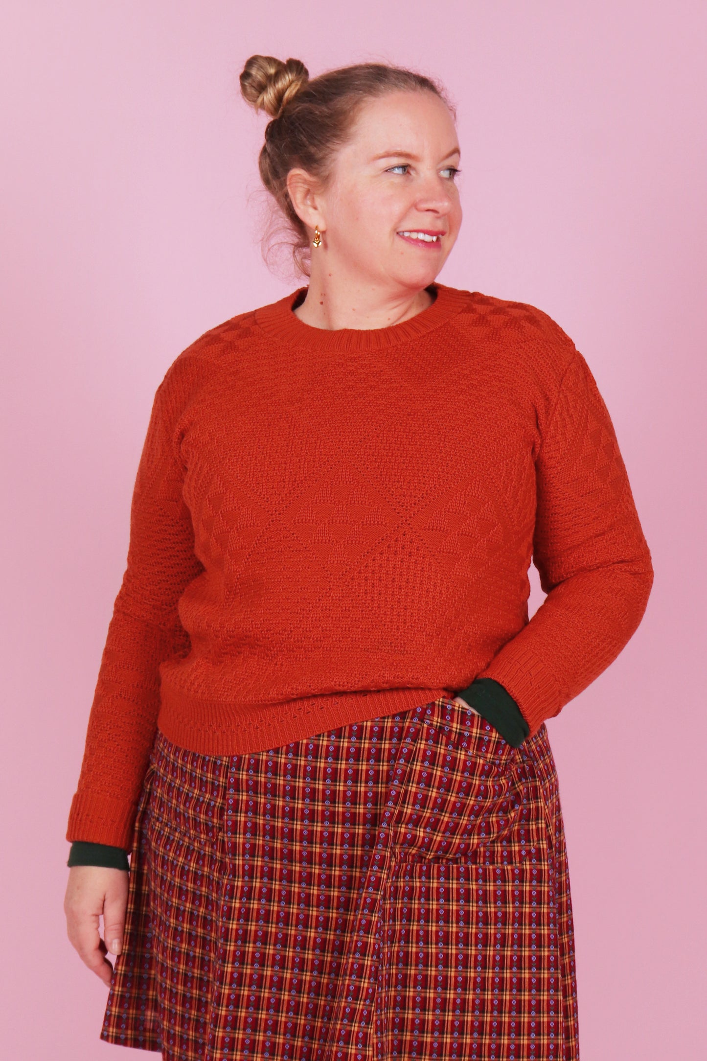June Jumper Munchkin Orange