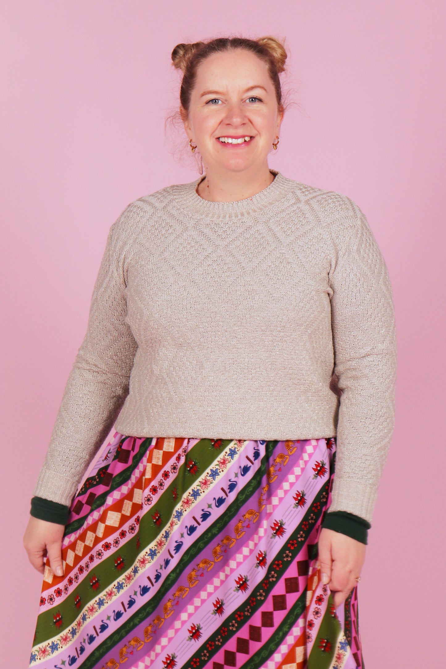 June Jumper Tin Man Lurex