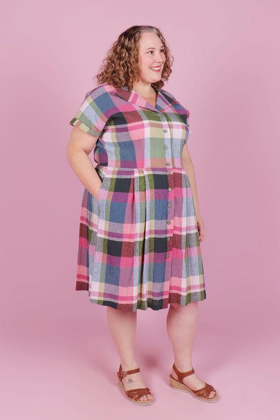 Patty Dress Ray Eames Plaid
