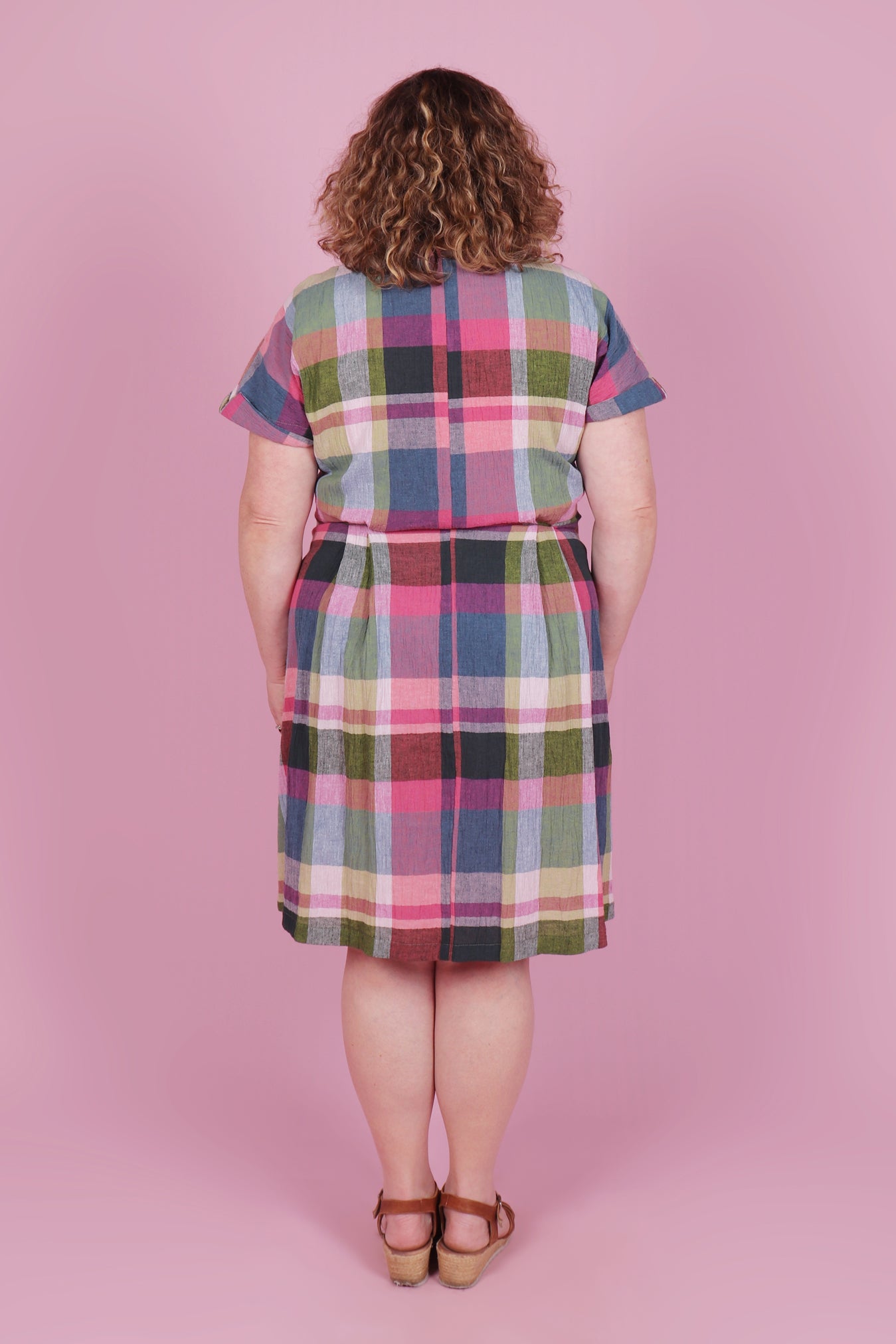 Patty Dress Ray Eames Plaid