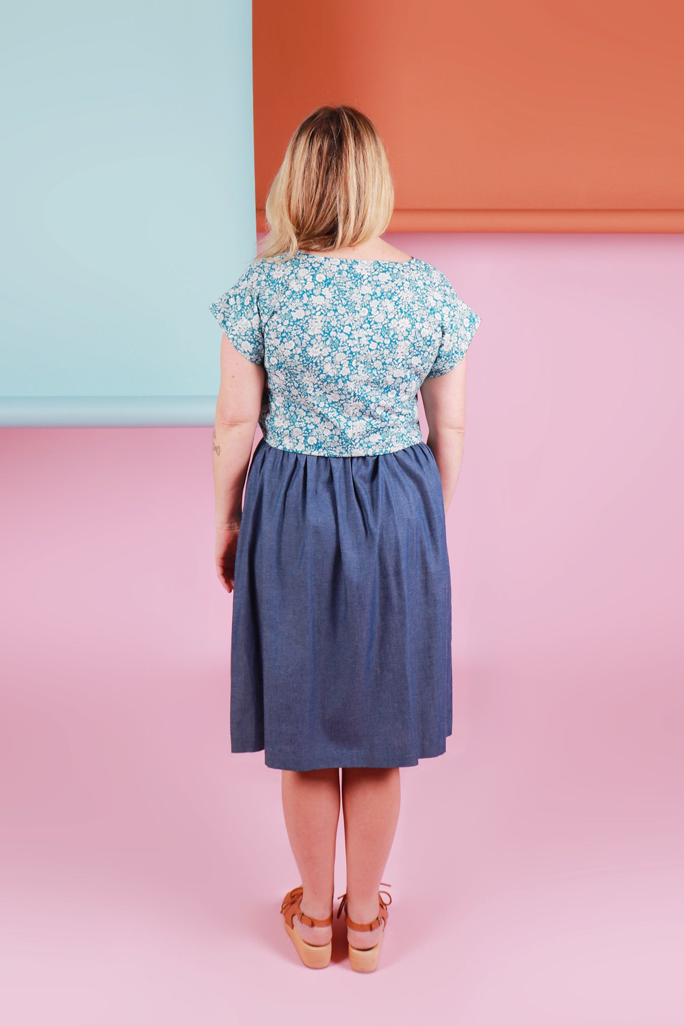 Ella Skirt Chambray