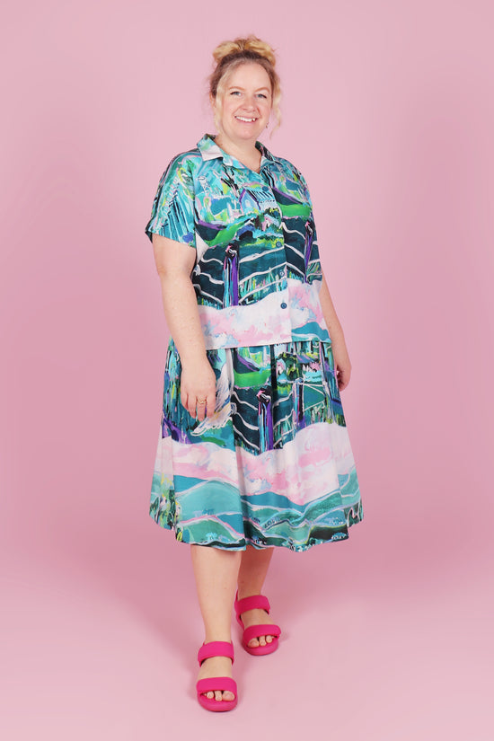 Ella Skirt Cockatoo Country