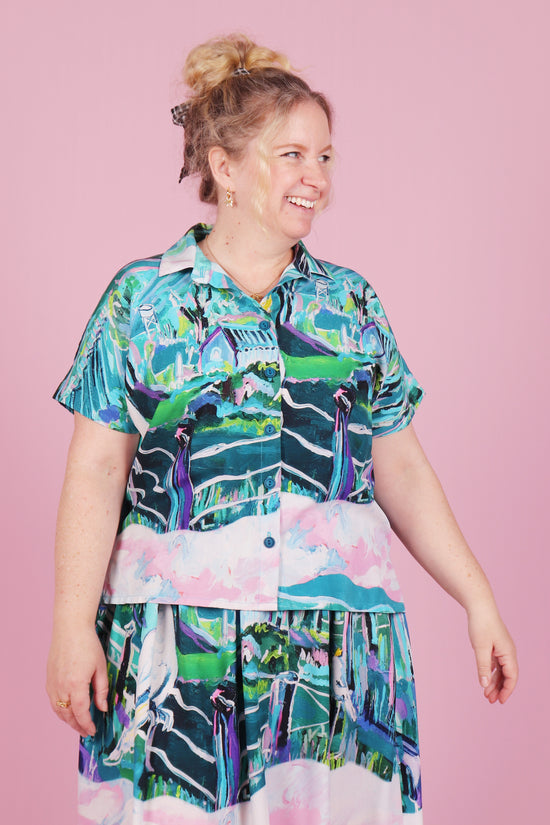 Emma Shirt Cockatoo Country
