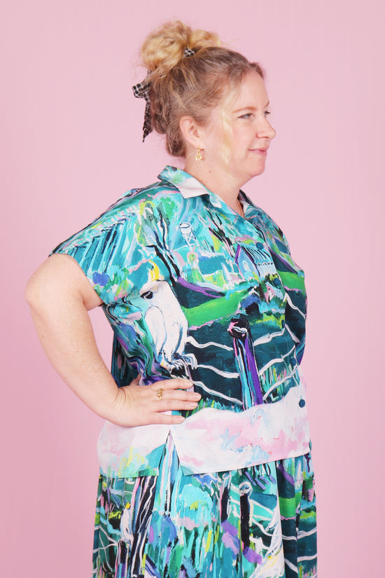 Emma Shirt Cockatoo Country