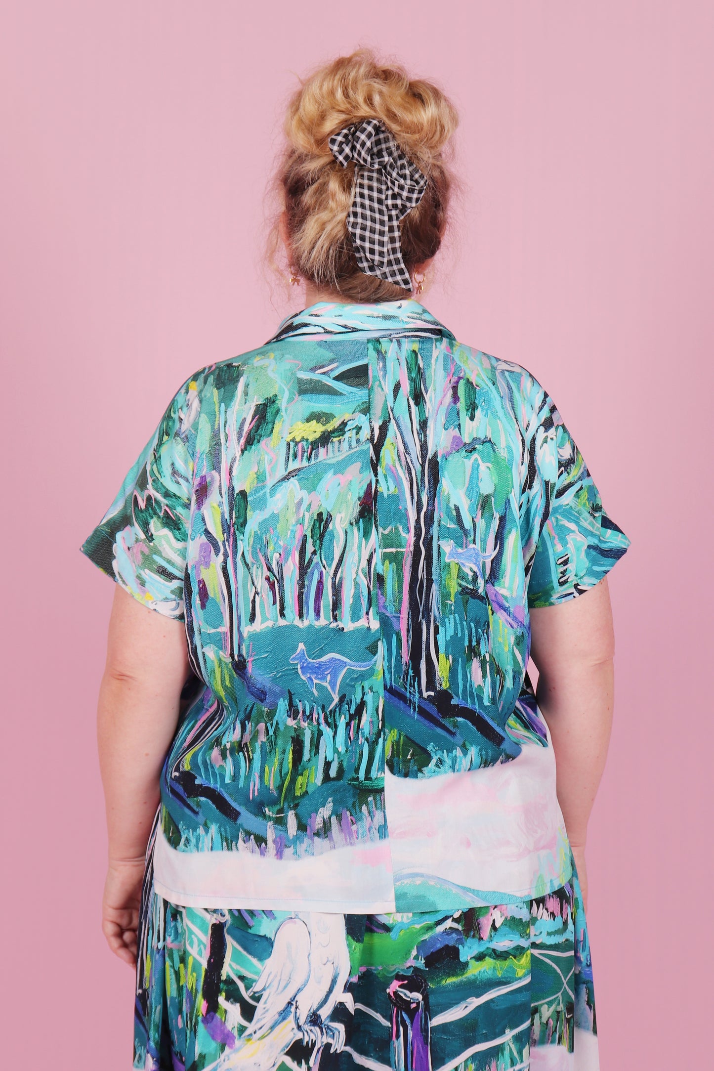 Emma Shirt Cockatoo Country