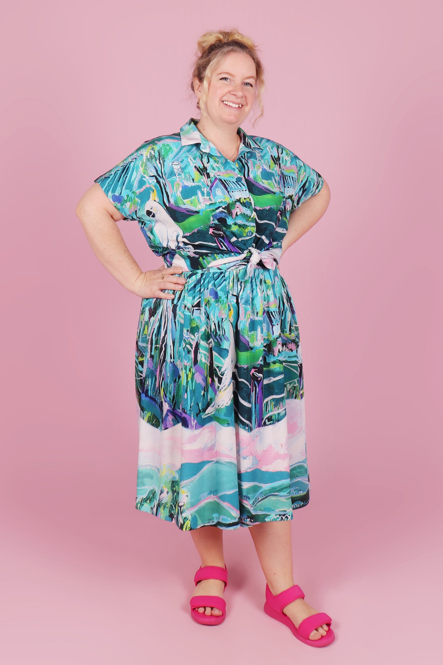 Emma Shirt Cockatoo Country