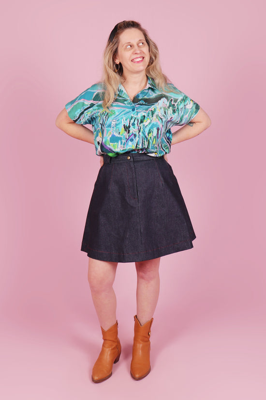 Emma Shirt Cockatoo Country