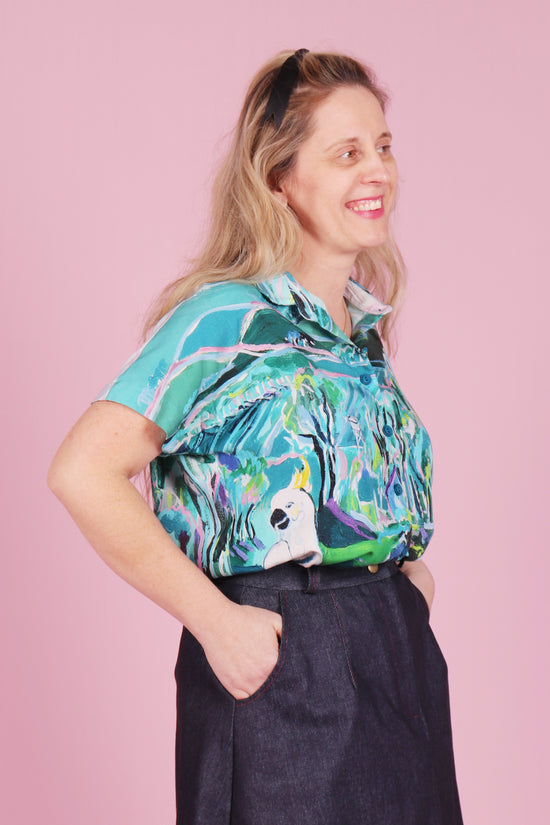 Emma Shirt Cockatoo Country