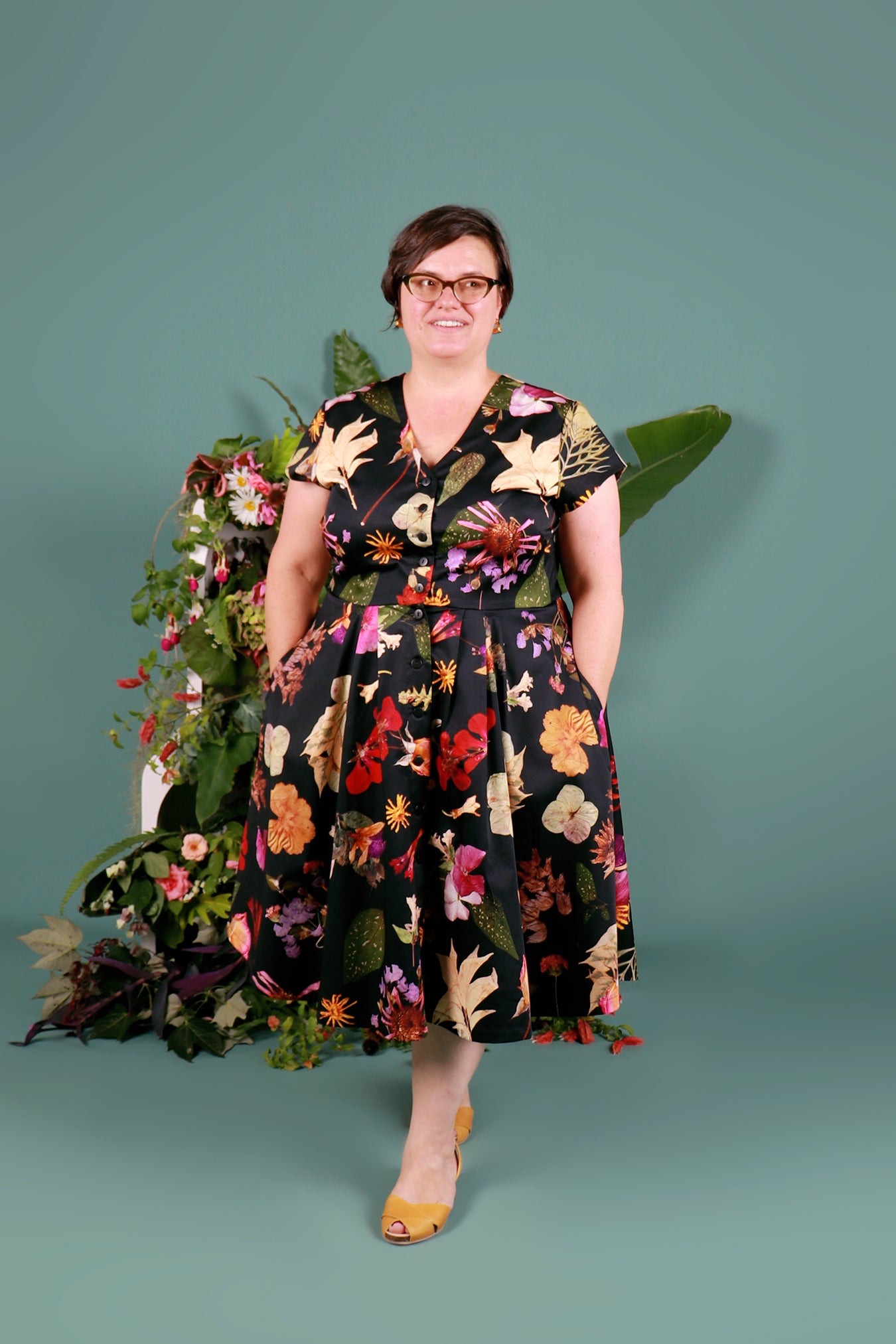 Saski Dress Botanist