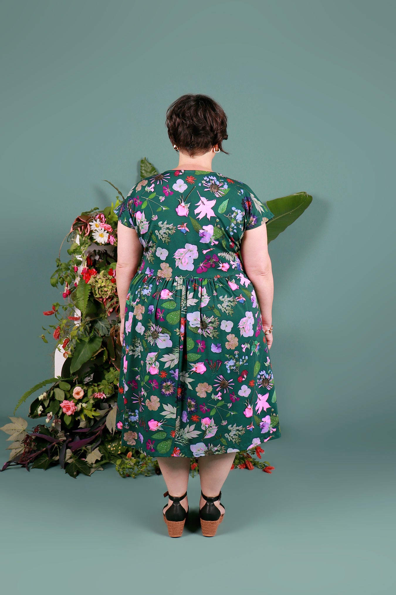 Edie Dress Midi Botanist