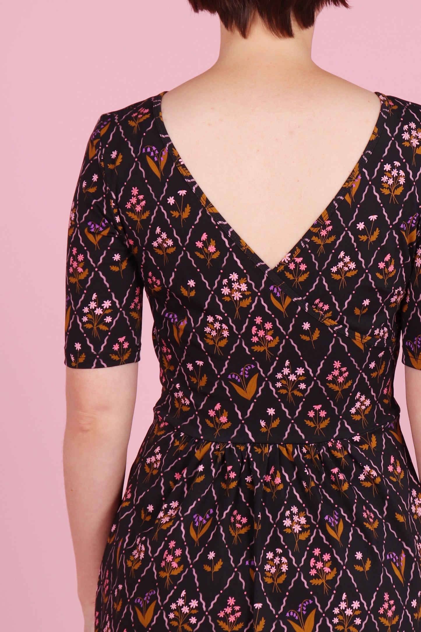 Winnie Reversible Dress Midi Maisie Daisy