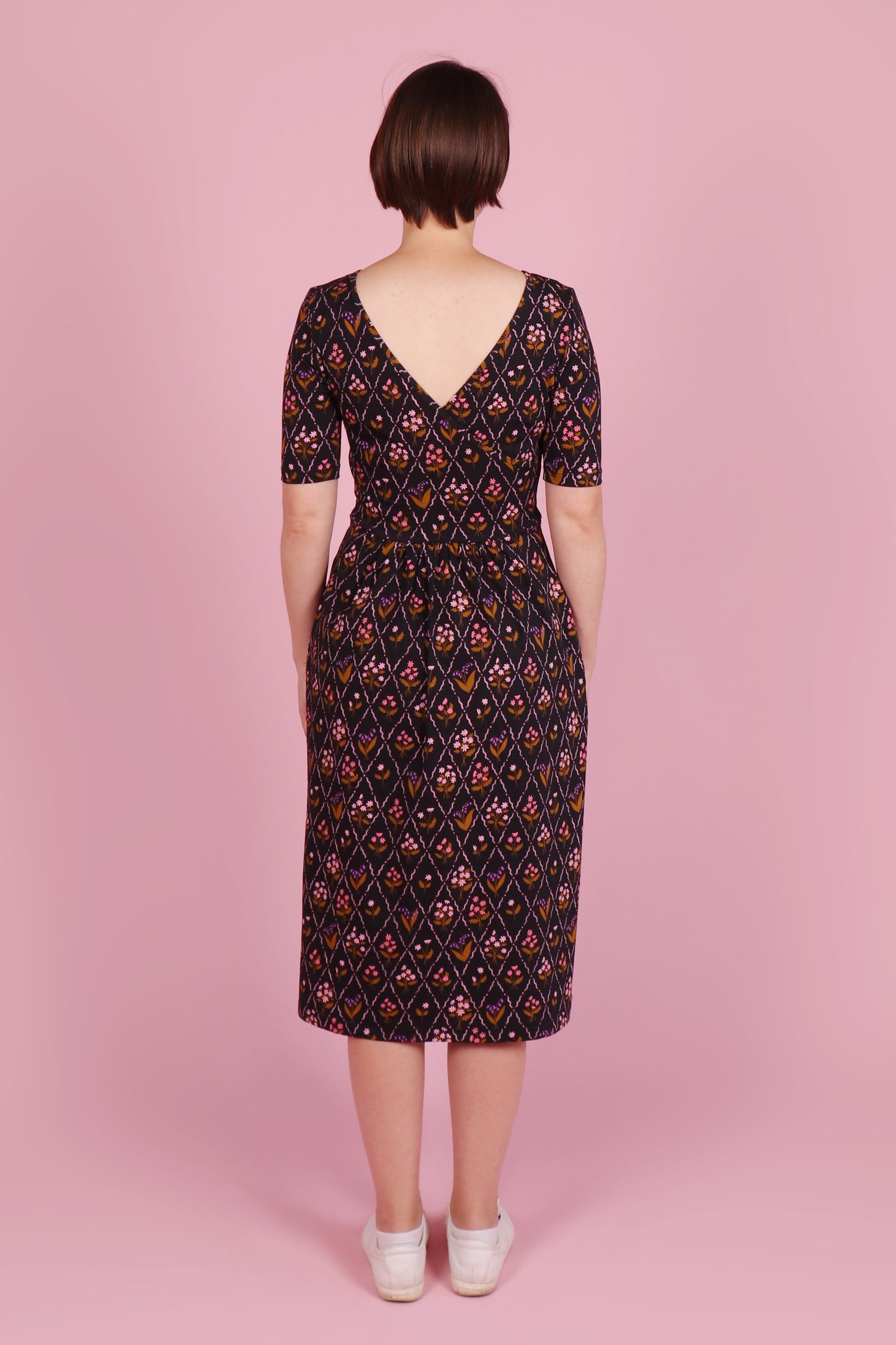 Winnie Reversible Dress Midi Maisie Daisy