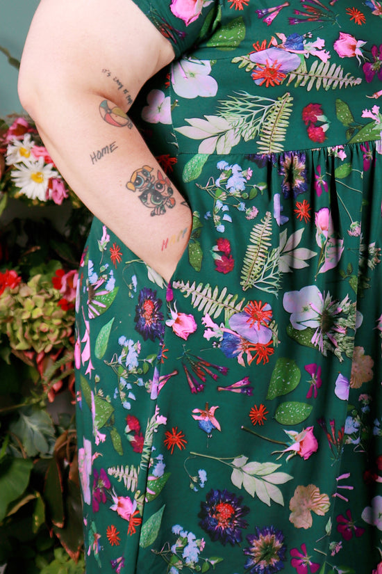 Edie Dress Midi Botanist