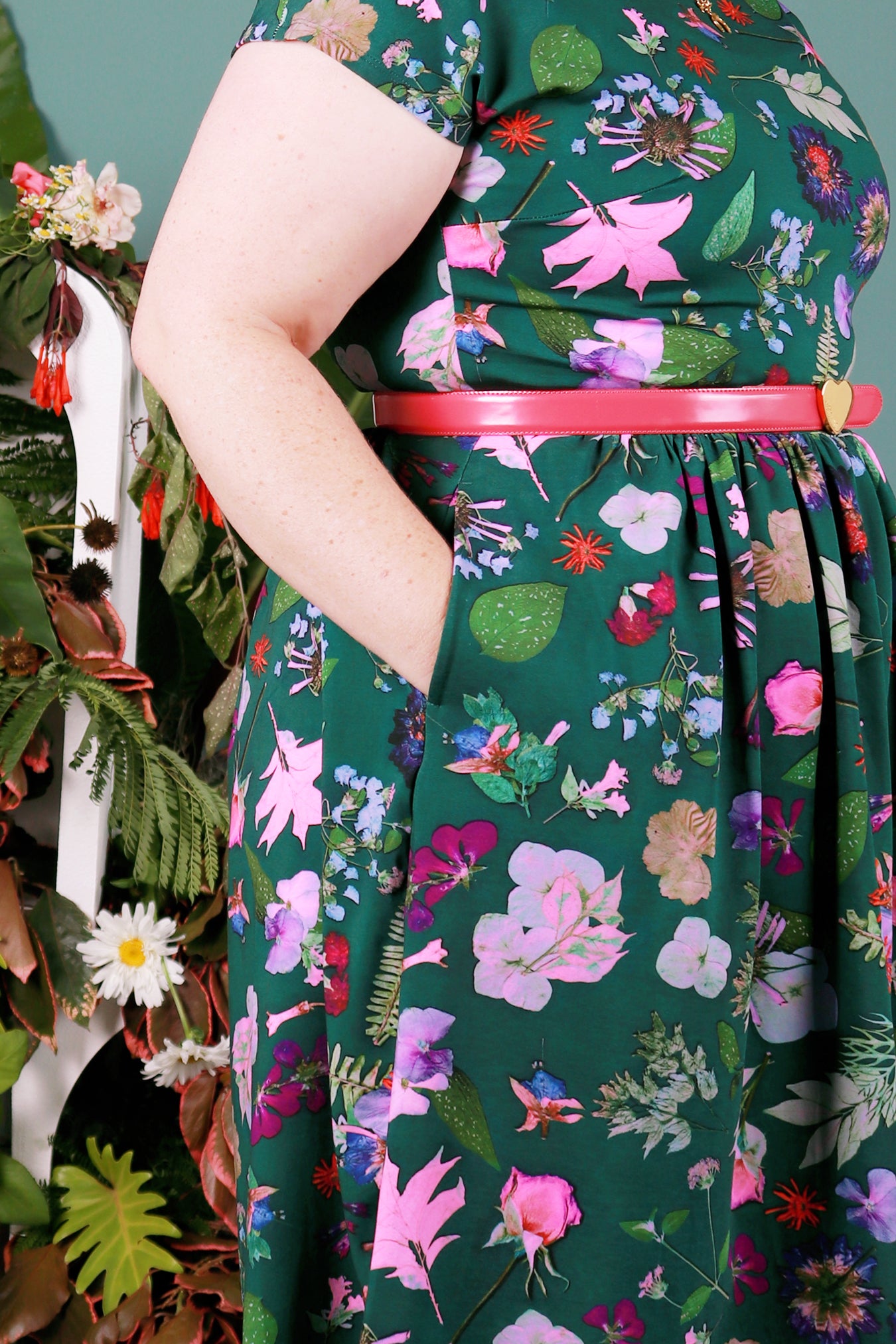 Edie Dress Midi Botanist