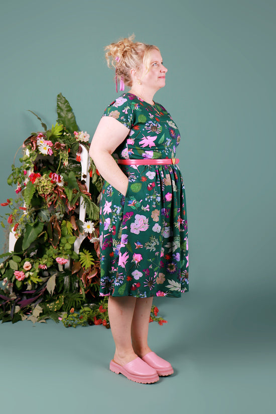 Edie Dress Midi Botanist