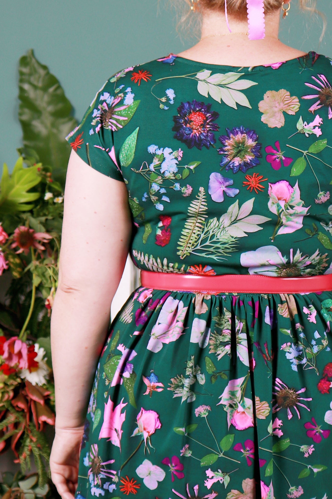 Edie Dress Midi Botanist