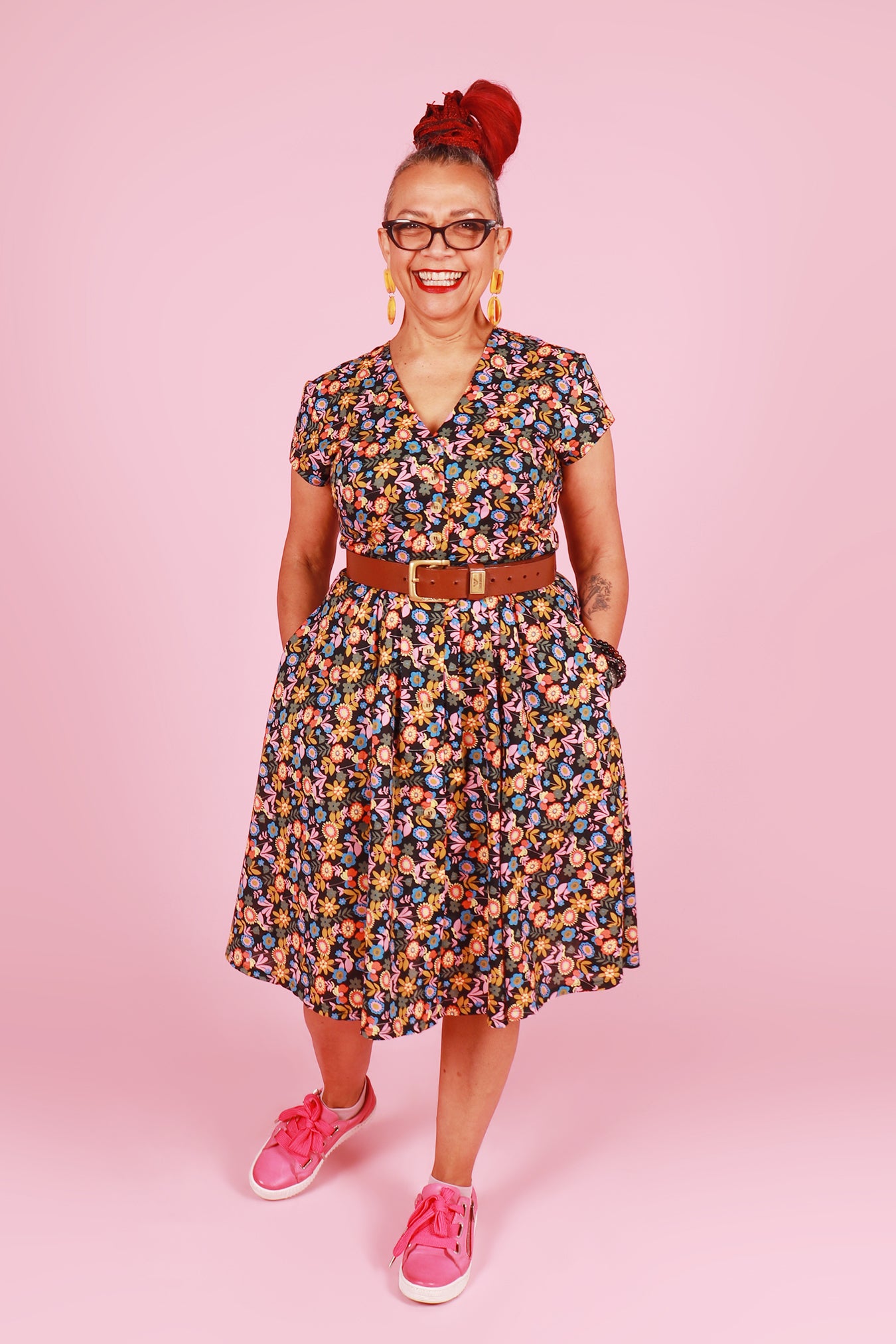 Saski Dress Woodstock Floral