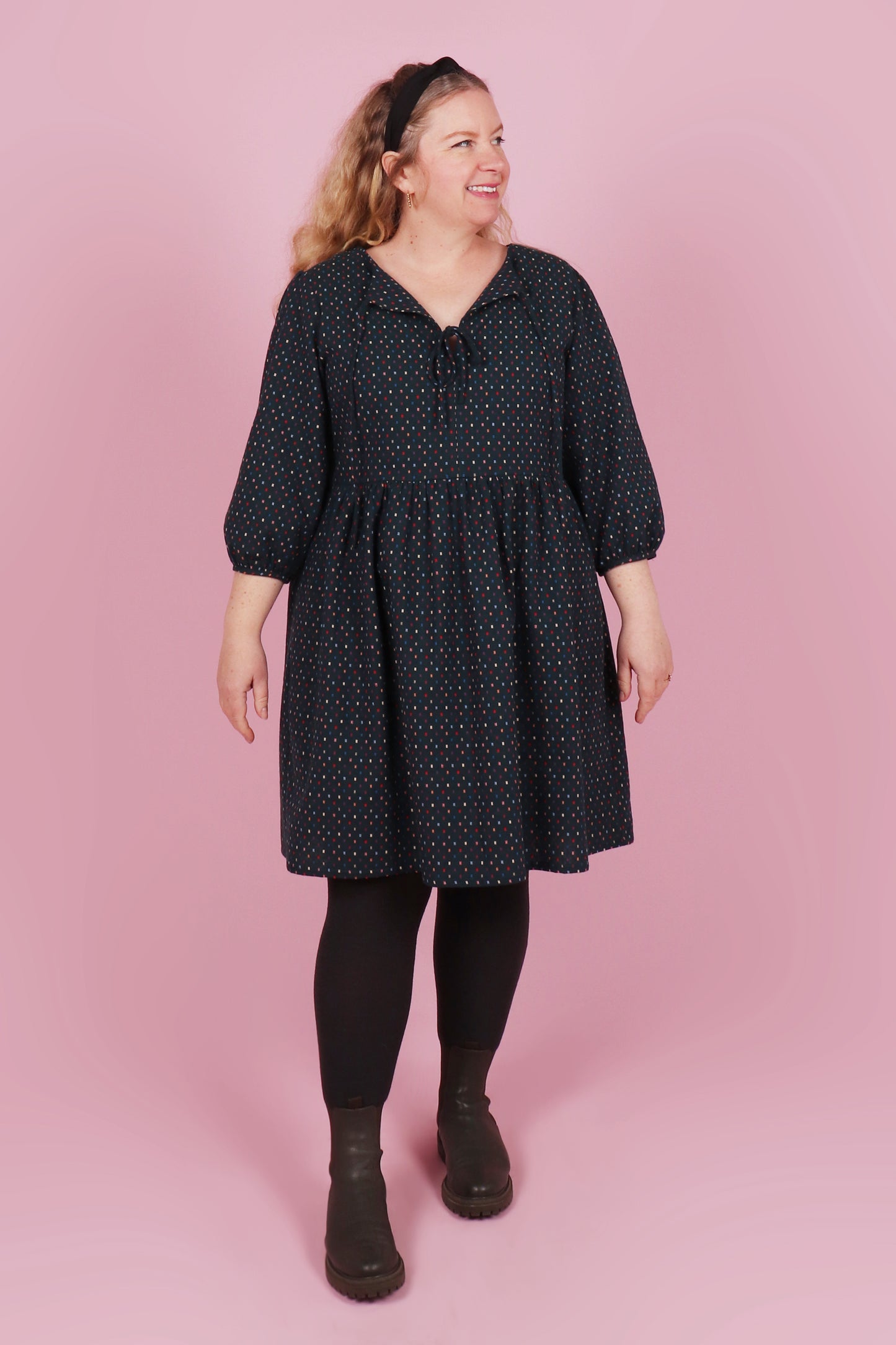 Betty Reversible Dress City Lights