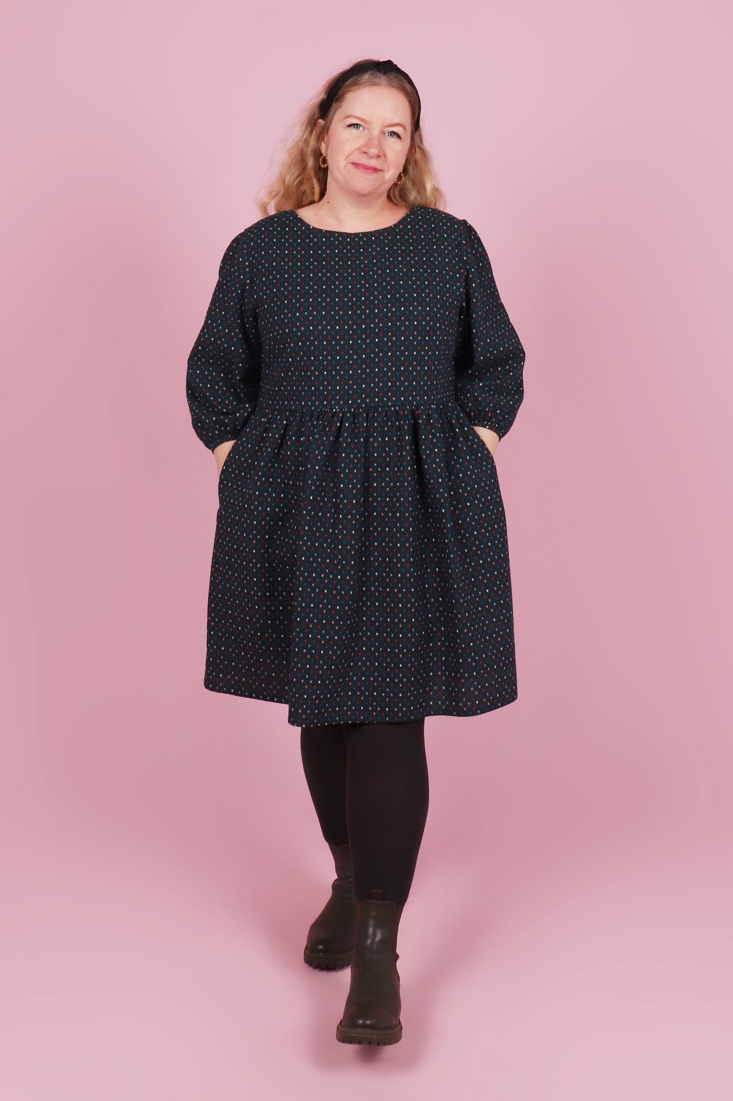 Betty Reversible Dress City Lights