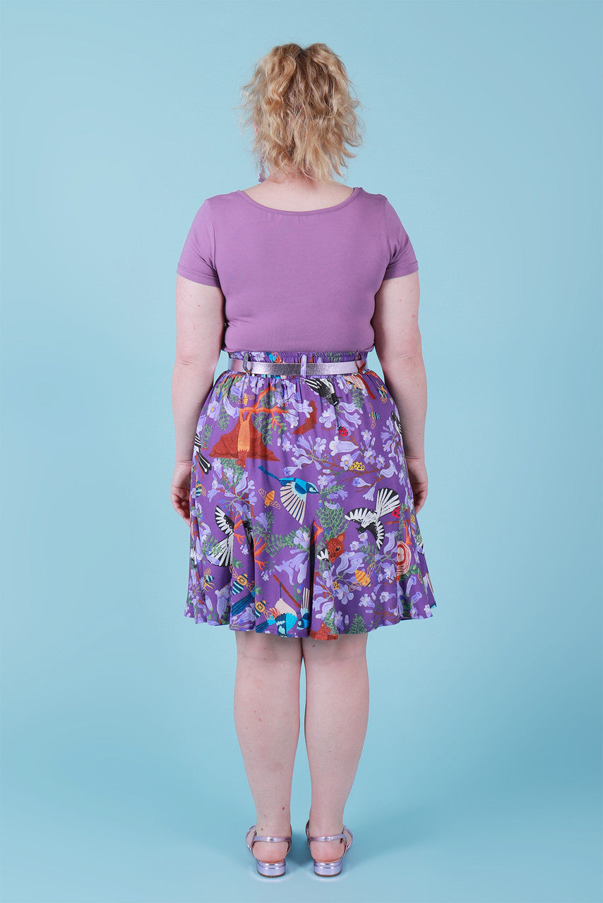 Gillian Skirt Jacaranda