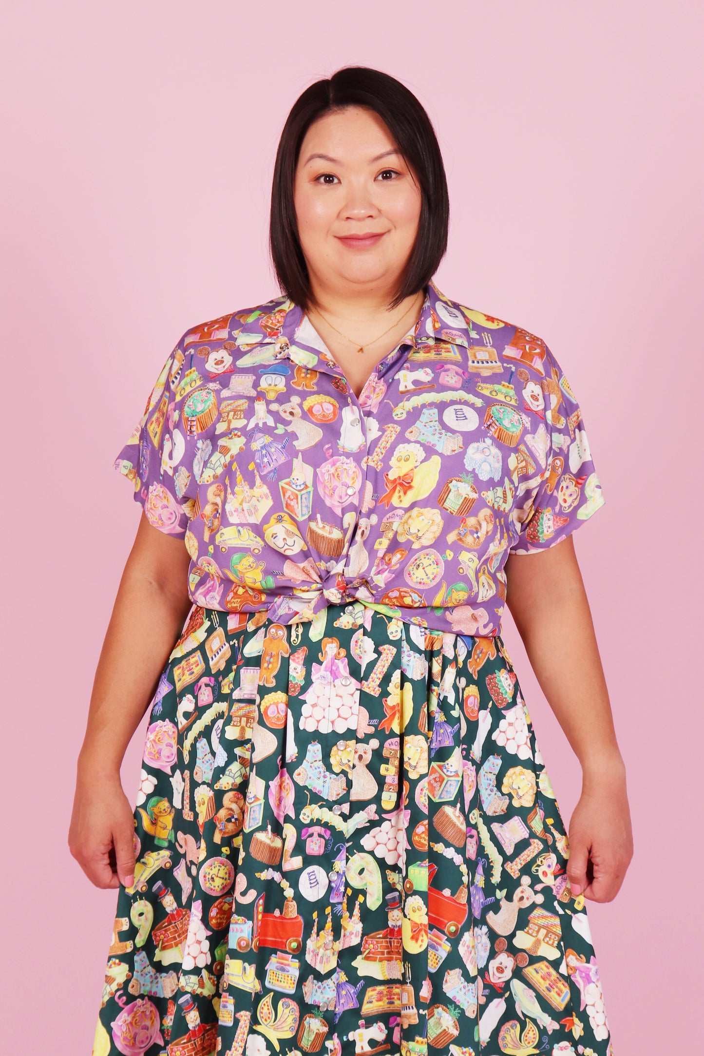 Emma Shirt Cookbook Cakes Vintage Violet