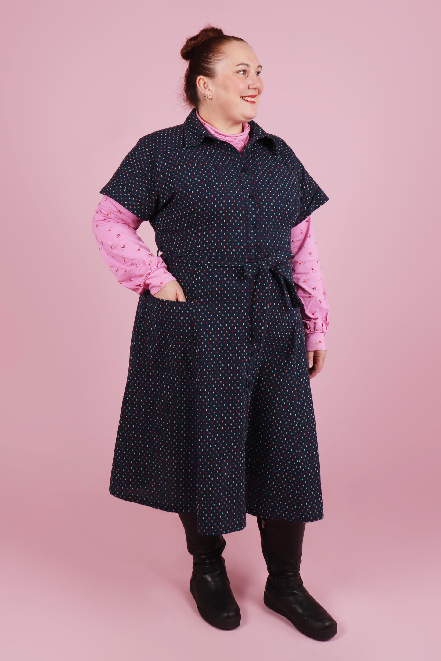 Sabrina Dress City Lights