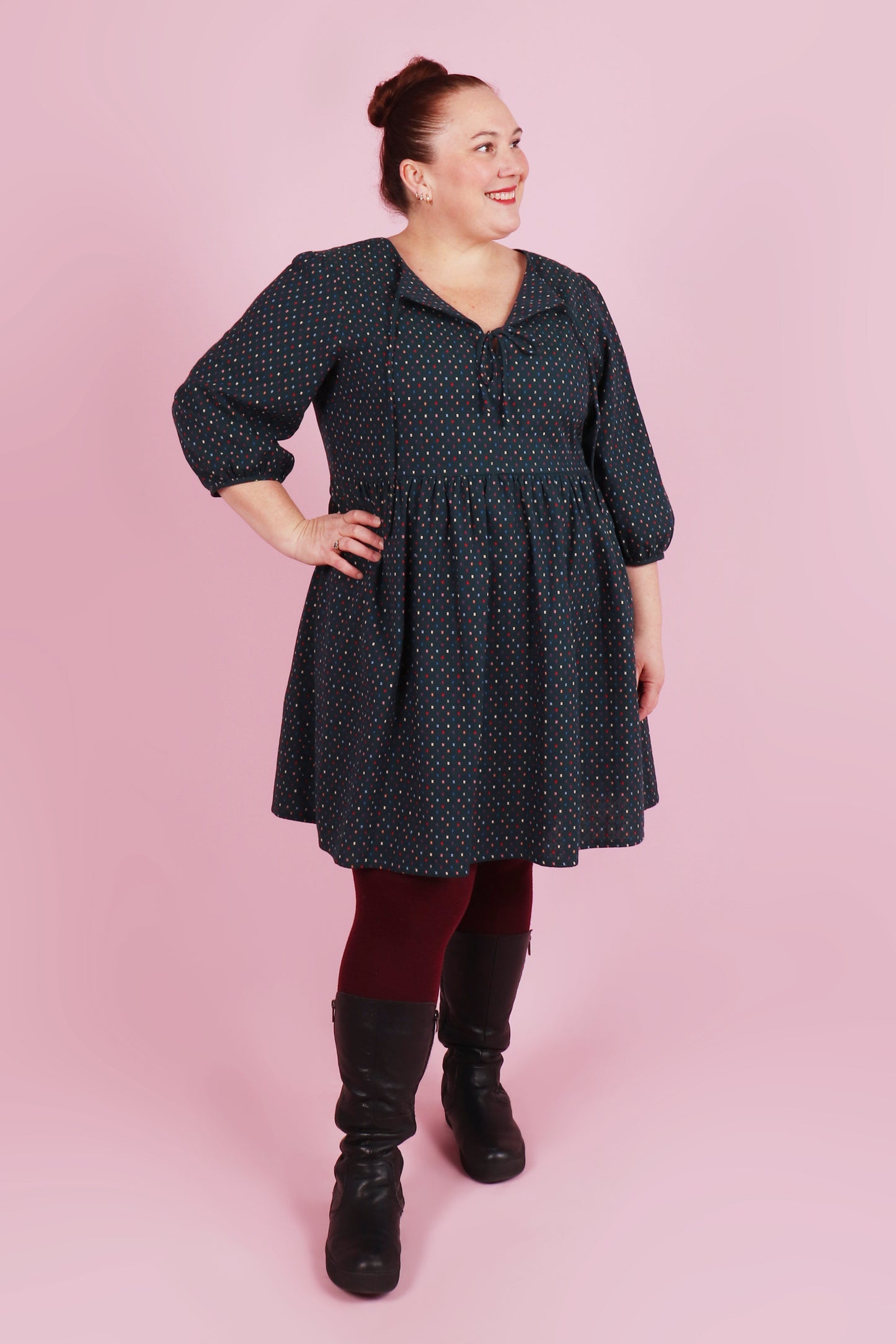 Betty Reversible Dress City Lights