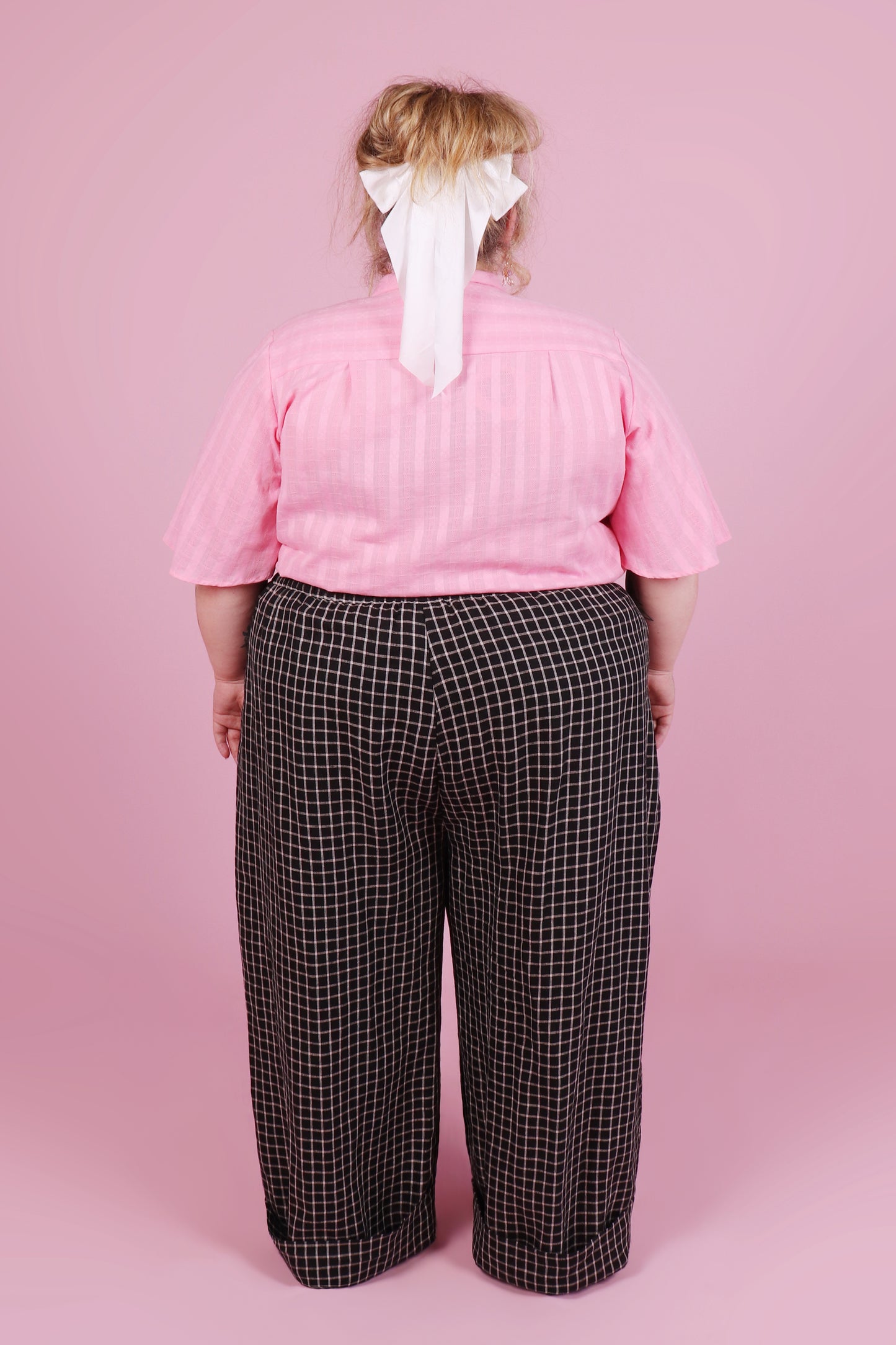 Paloma Pants Liquorice Mini Check