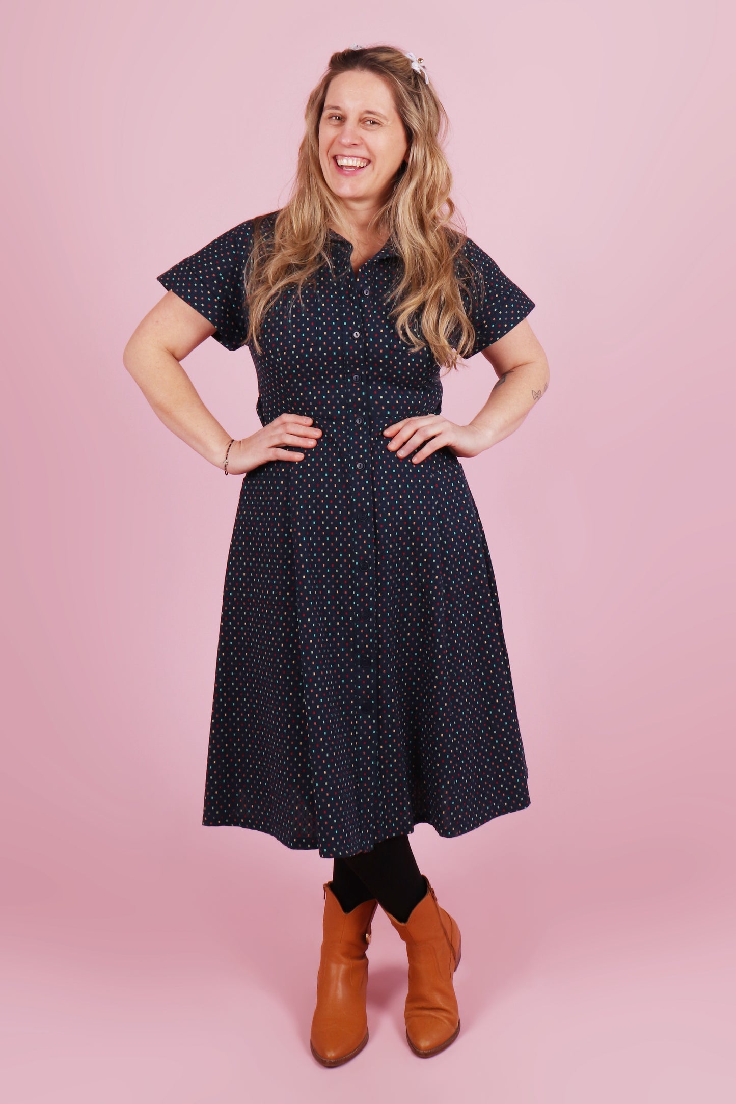 Sabrina Dress City Lights