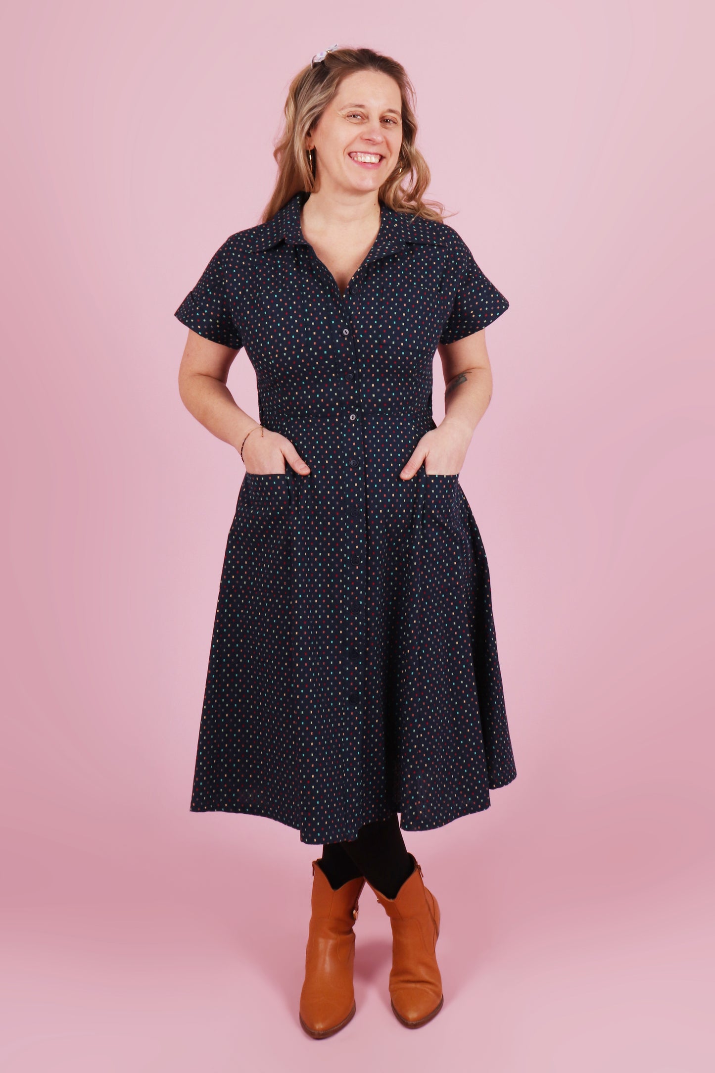 Sabrina Dress City Lights