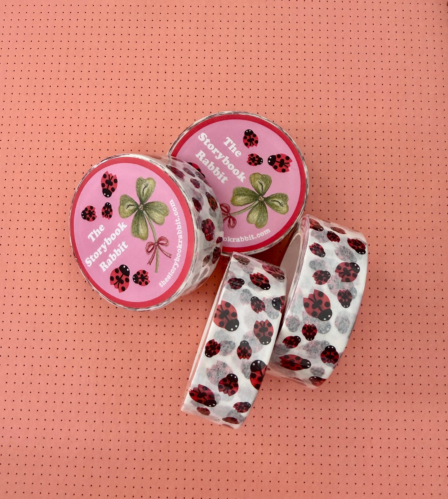 SBR Lady Bugs Red Washi Tape