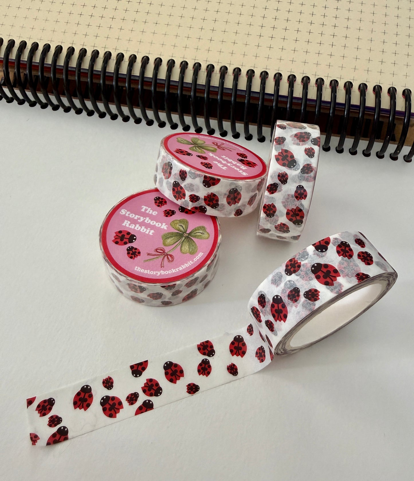 SBR Lady Bugs Red Washi Tape