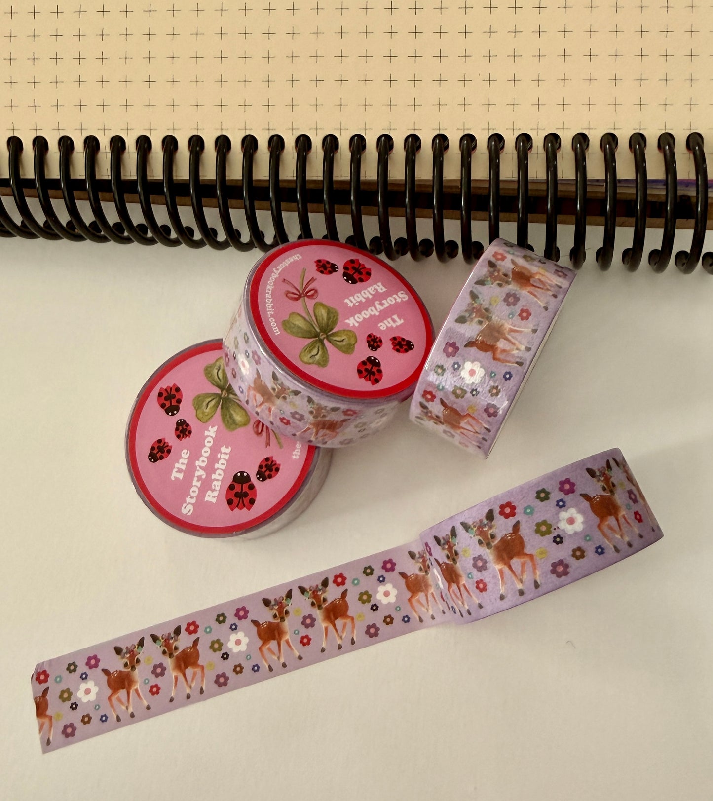 SBR Flower Deer Washi Tape