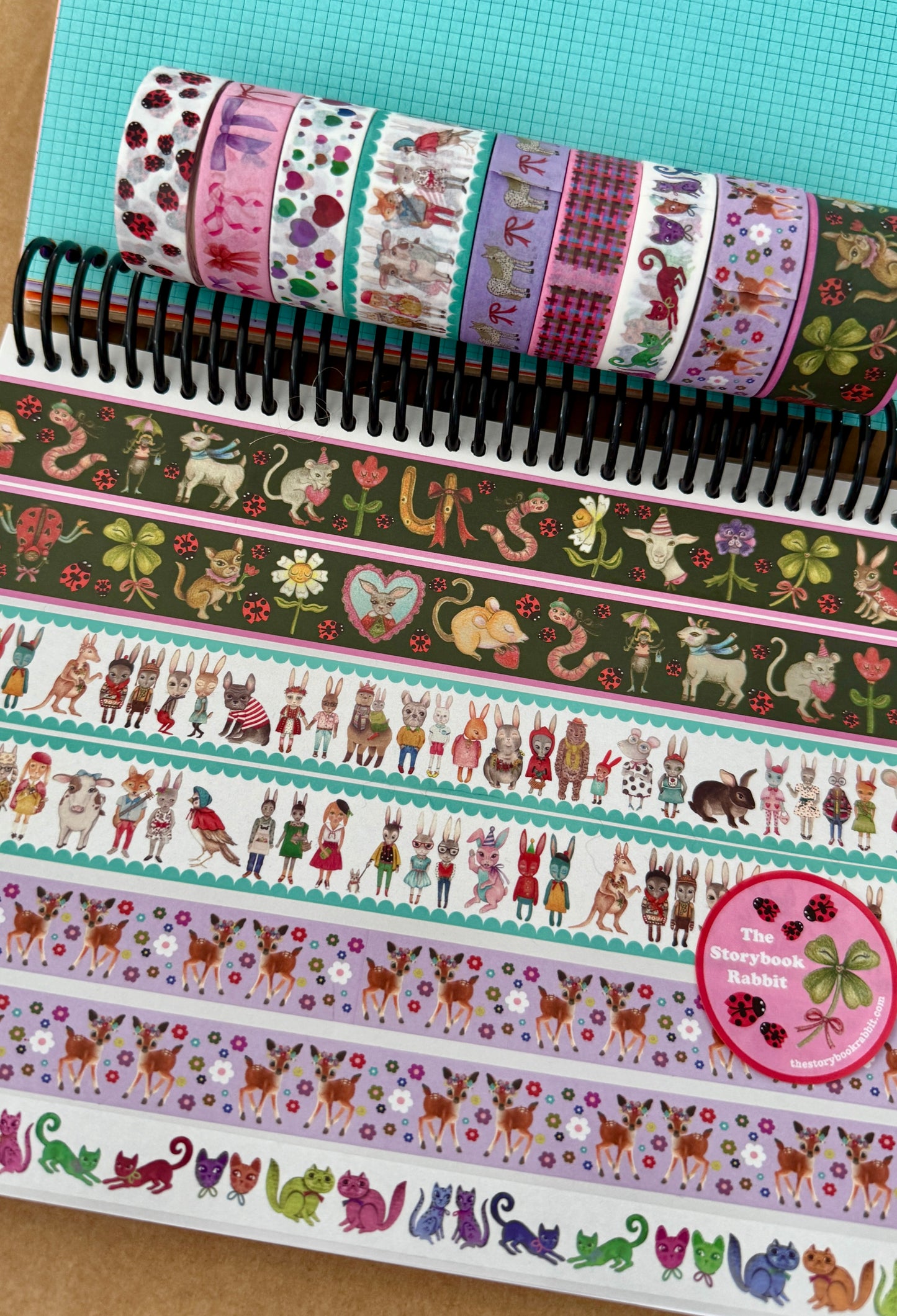 SBR Lady Bugs Red Washi Tape