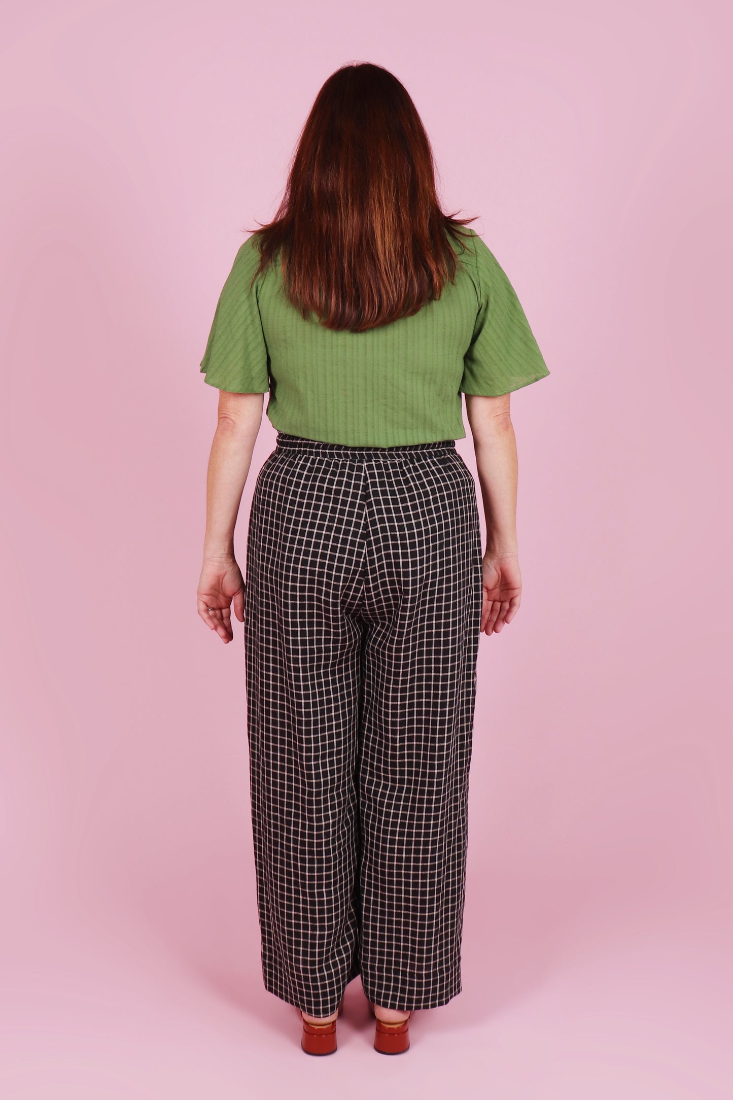 Paloma Pants Liquorice Mini Check