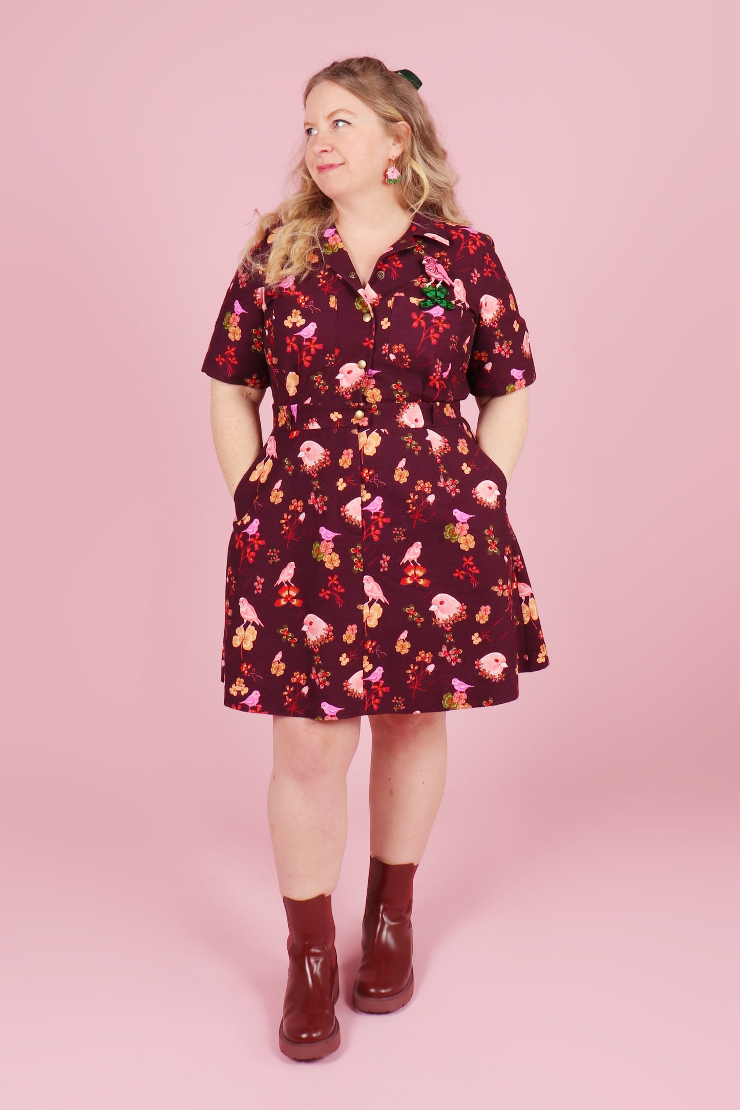 The Made Dress Canaries and Clover