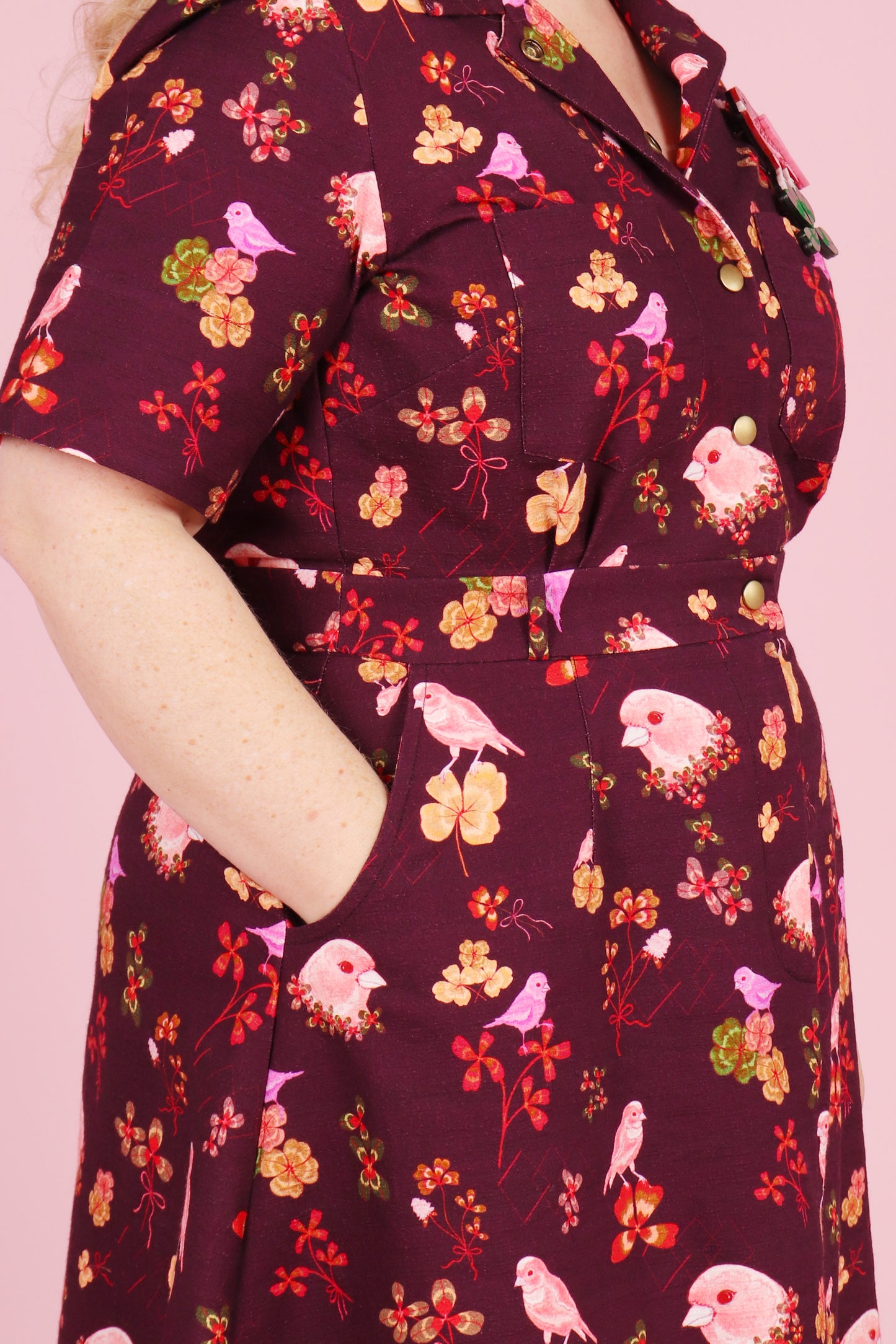 The Made Dress Canaries and Clover