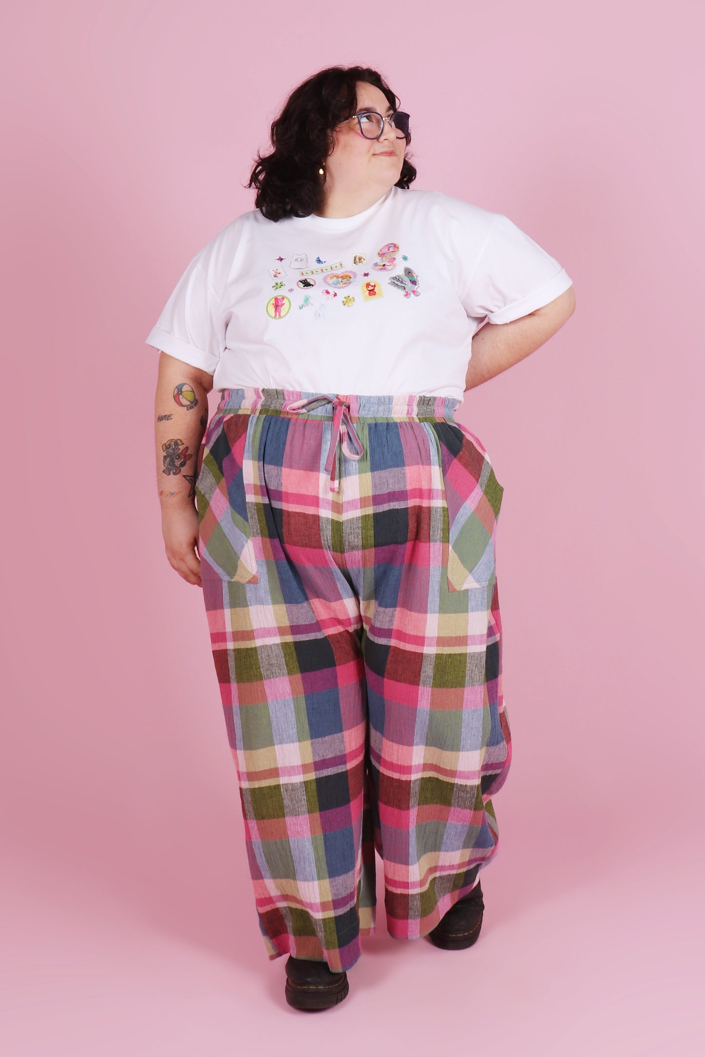 Paloma Pants Ray Eames Plaid