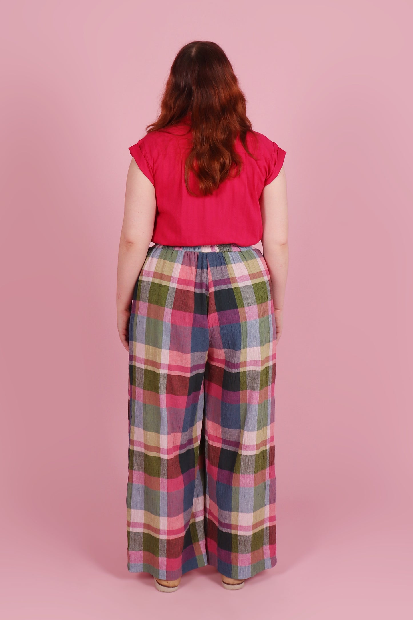 Paloma Pants Ray Eames Plaid