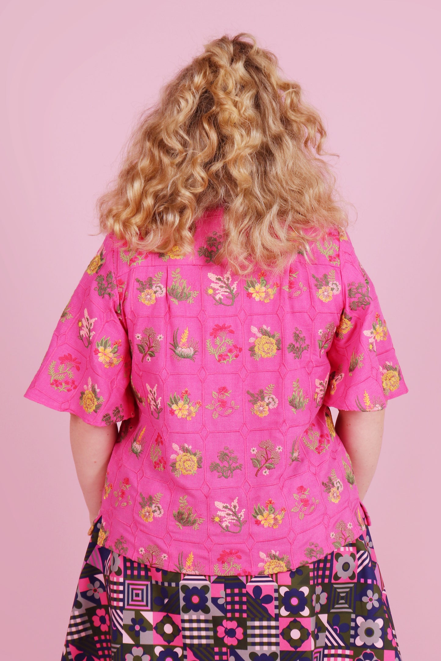 Beatrix Shirt Summer Botany Pink