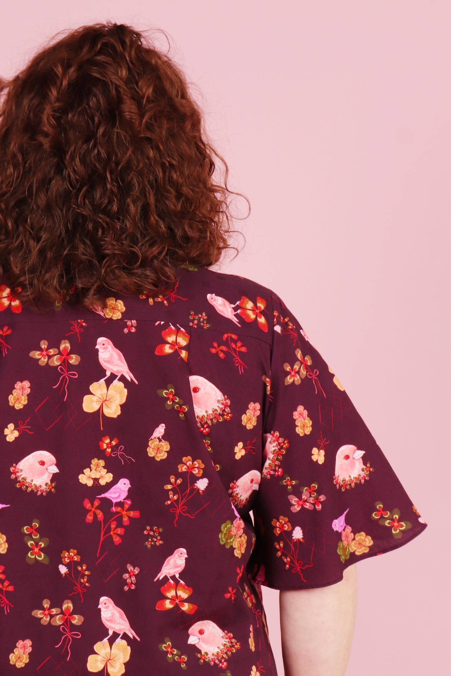 Beatrix Shirt Canaries and Clover