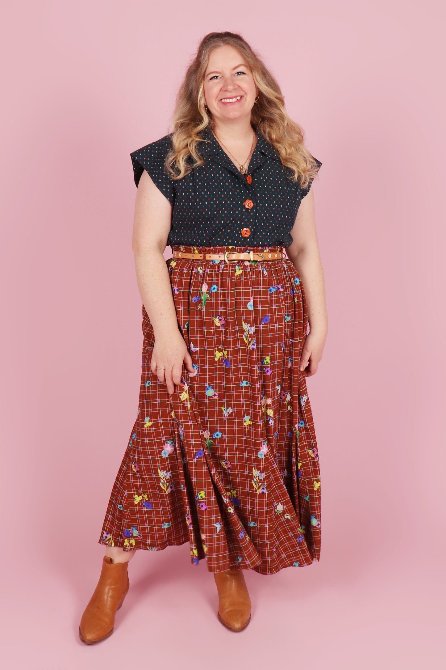 Gillian Maxi Skirt Star Beetle & Friends