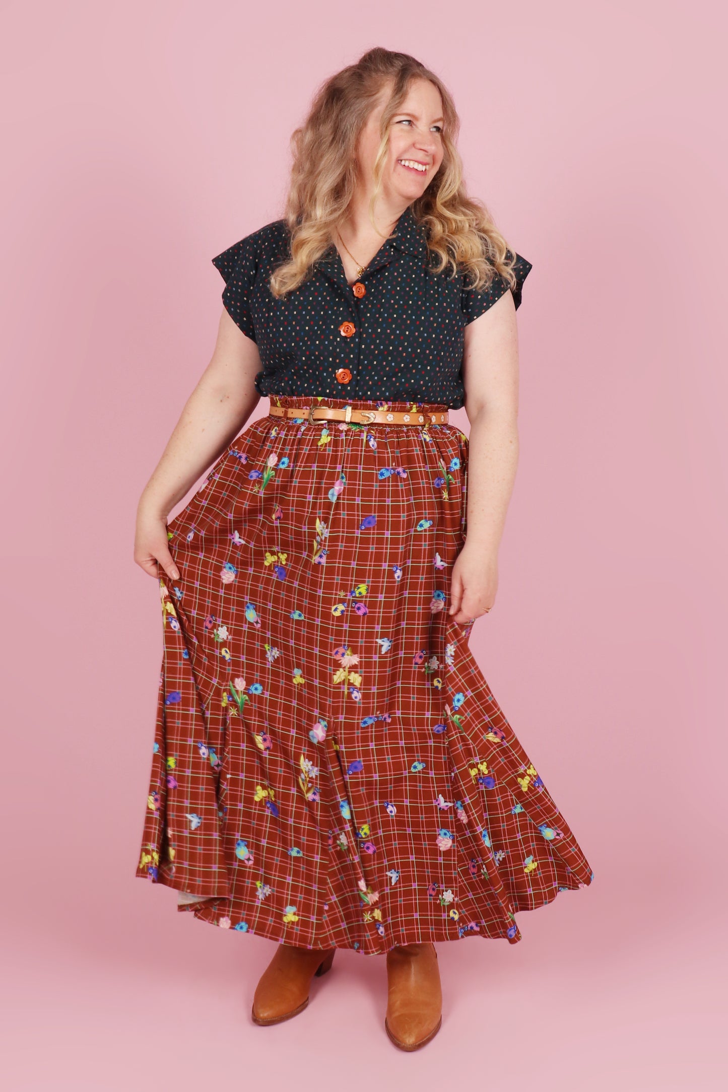 Gillian Maxi Skirt Star Beetle & Friends