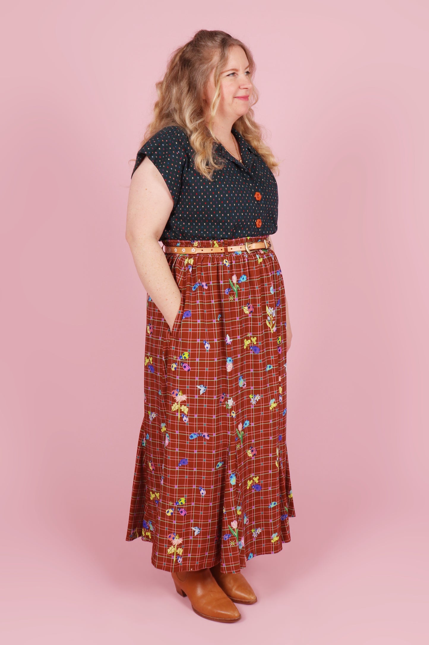 Gillian Maxi Skirt Star Beetle & Friends